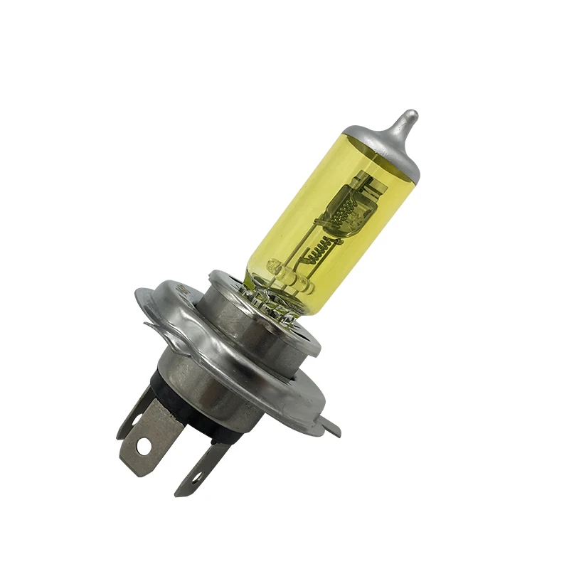 

1 Pcs H4 24V 100W P43T Yellow Light Halogen Bulbs for Automobile Headlight Lamp Car Fog Lamp High Lumen Focus