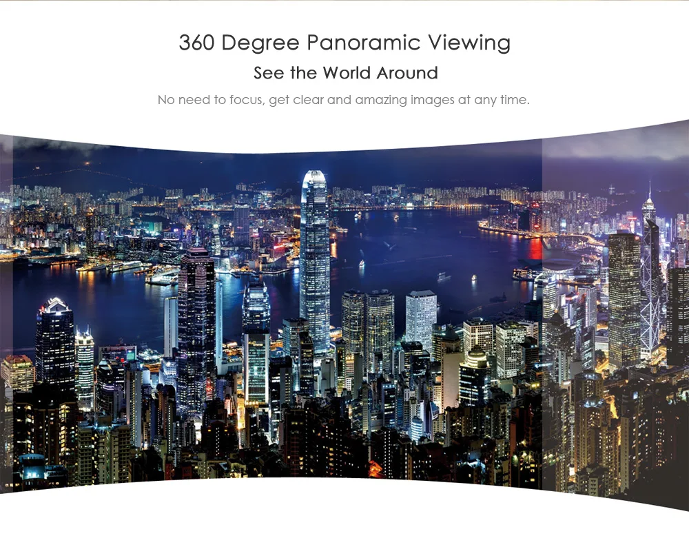 SJCAM SJ360 360 Degree Panorama WiFi Action Sport Camera Fisheye Lens 2K VR Video Recording