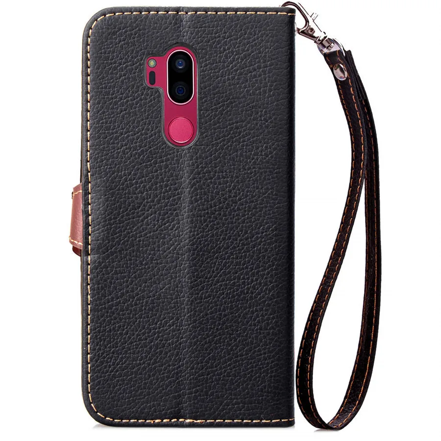 Застежка в виде листа кожаный флип чехол для телефона LG G2 G3 G4 G5 G6 G7 Q6 V30 K8 K10 X