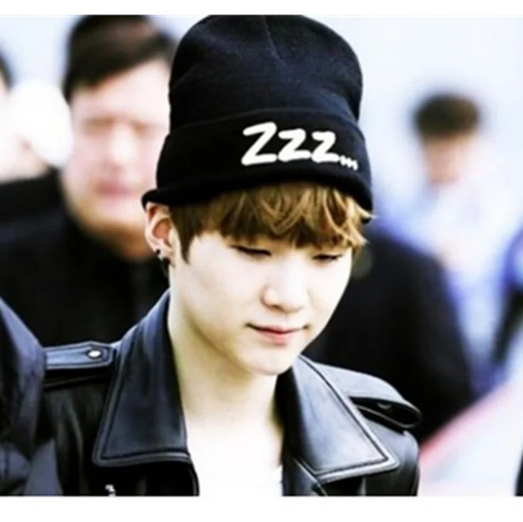 

New kpop BTS Bangtan Boys SUGA EXO GOT7 The Same Wool hat knit Cap
