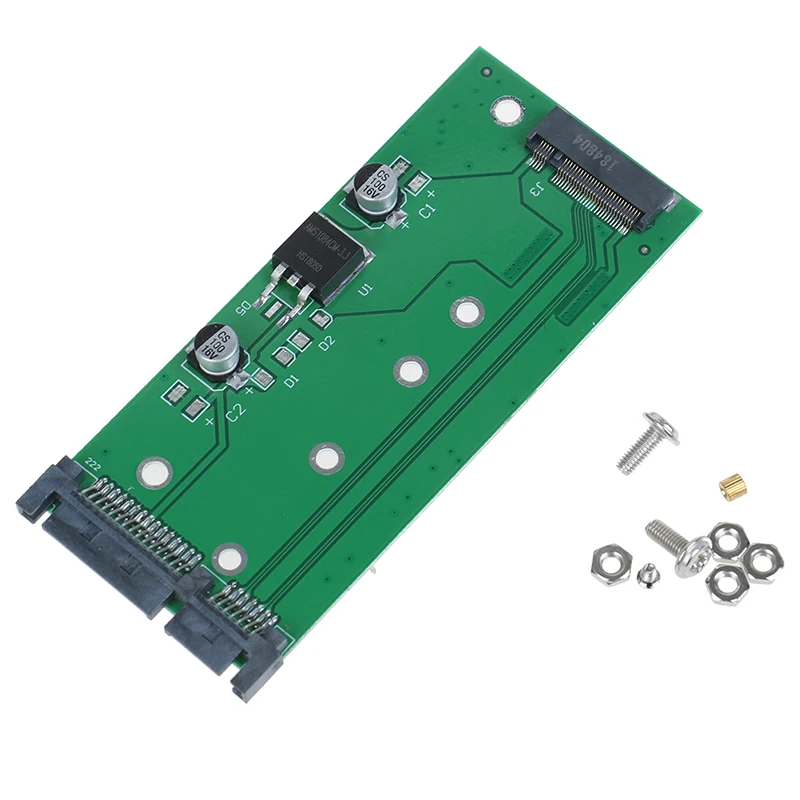 Ноутбук SSD NGFF M.2 до 2 5 дюймов 15 контактов SATA3 ПК преобразователь адаптер с винтами |