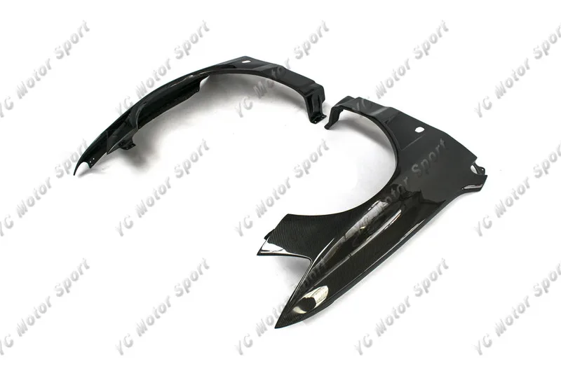 2001-2007 Mitsubishi Lancer Evolution 7-9  Voltex Cyber Version Style +20mm Front Fender CF (4)