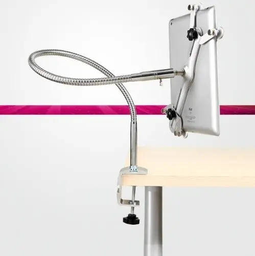 Flexible Desk Table 360 Degrees 360 Rotating Desktop Stand Lazy Bed Tablet Holder Mount for iPad