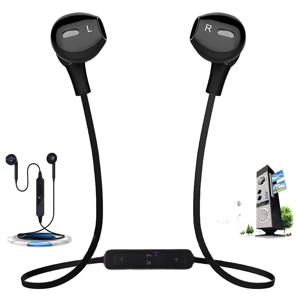  Newest  B3300 Wireless Bluetooth headset 4.1 Stereo Headphone In-ear earphone EarpieceSport Headphones 