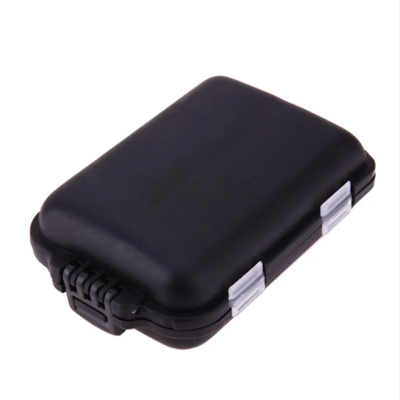 الصيد معالجة صناديق المحمولة للماء البلاستيك إغراء الطعم هوك تخزين حالة معالجة مربع 10 المقصورات الصيد الاكسسوارات 0.2