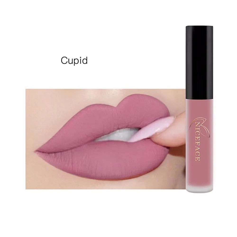 

Niceface Long Lasting Matte Velvet Lip Gloss Cream Liquid Lipstick Women Makeup Cosmetic