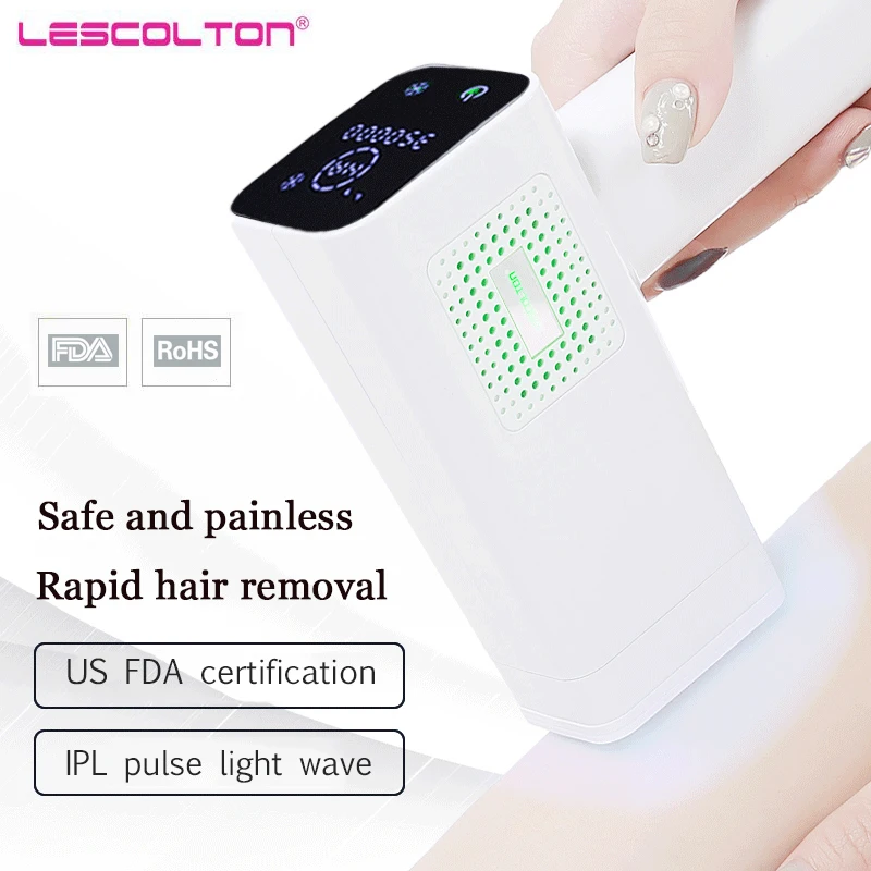 

Lescolton 3in1 700000 pulsed IPL Laser Hair Removal Device Permanent Hair Removal IPL Bikini Trimmer Armpit Hair Removal machine