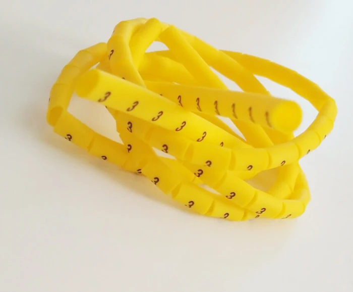 yellow number 3