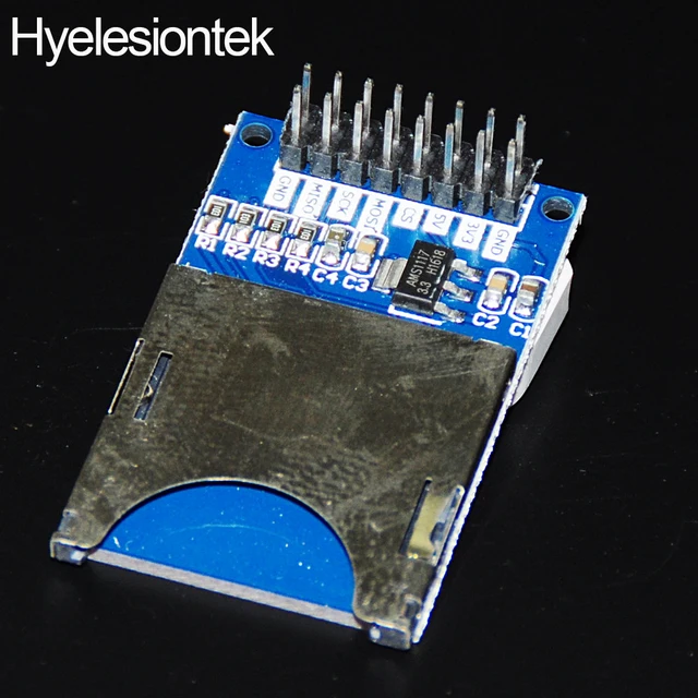 Cheap Memory SD Card Module Slot In Socket Reader Storage Card Shield SPI for Arduino ARM MCU Read Write Writing 5V 3.3V Board Panel Cheap Memory SD Card Module Slot In Socket Reader Storage Card Shield SPI for Arduino ARM MCU Read Write Writing 5V 3.3V Board Panel