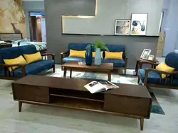 Современный стиль ткань для гостиной ткань кожаный диван набор YLSD006