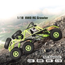 6WD 1/18 Масштаб 2,4G RC автомобиль 18628 пульт дистанционного управления все Terrian внедорожник Рок Гусеничный скалолазание RC багги автомобиль RTR
