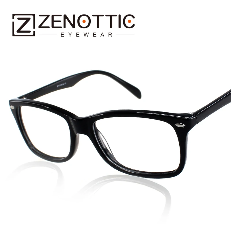 

Zenottic 2018 Fashion Design Men Eyewear Frames Optical EyeGlasses Frames Prescription Computer Glasses Vintage Clear Lens