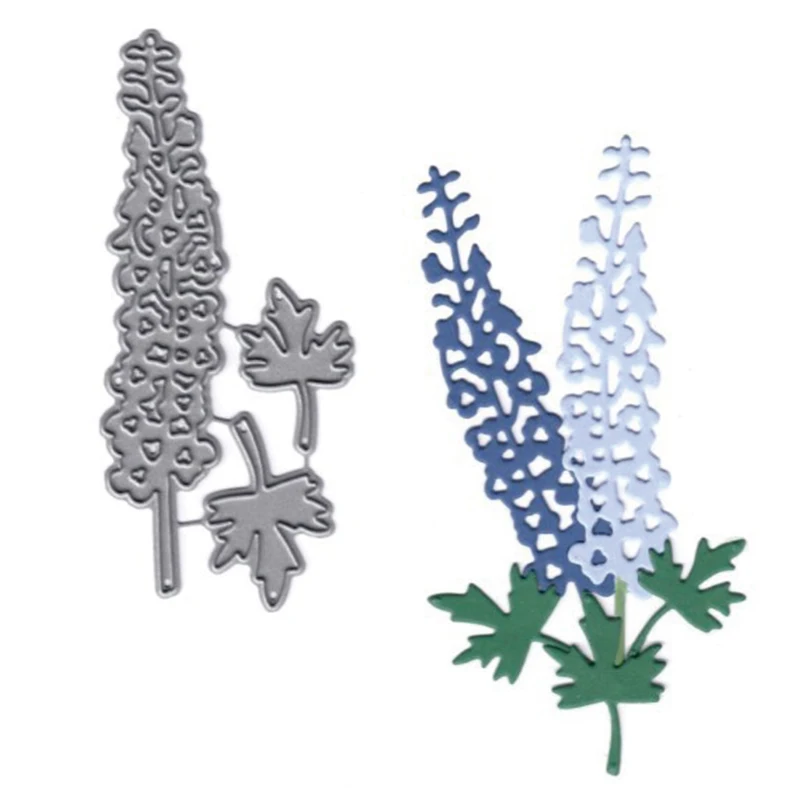 Металлические Вырубные штампы Delphinium трафареты для скрапбукинга сделай сам