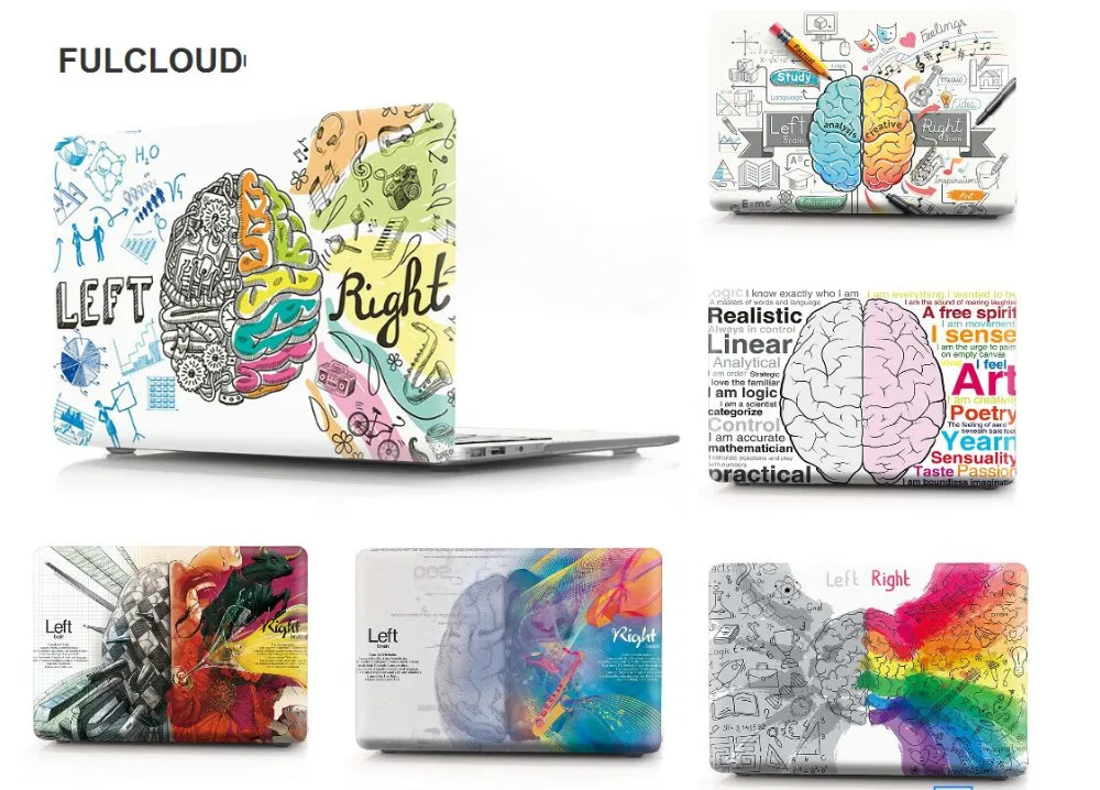 

FULCLOUD Matte Case For Apple Macbook Air 11 13 For MacBook Pro 13 15 For MacBook Retina 12 13.3 15 Laptop Bag & A1707/1707/1708