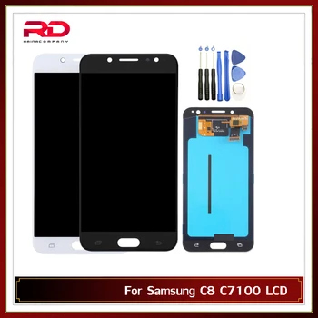 

SUPER AMOLED LCD Replacement for SAMSUNG Galaxy C8 C7100 C710F LCD Display Touch Screen Digitizer Assembly