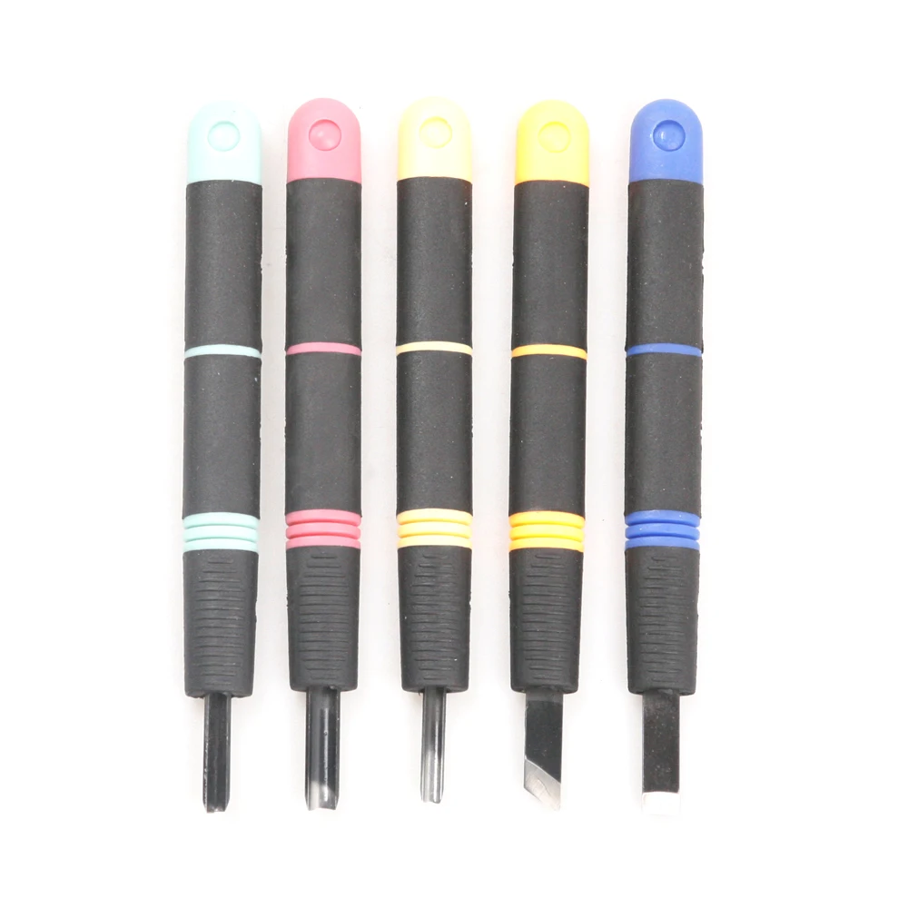 

5pcs Carbon Steel Wood Carving Hand Chisel Tool Knife Set Woodworking
