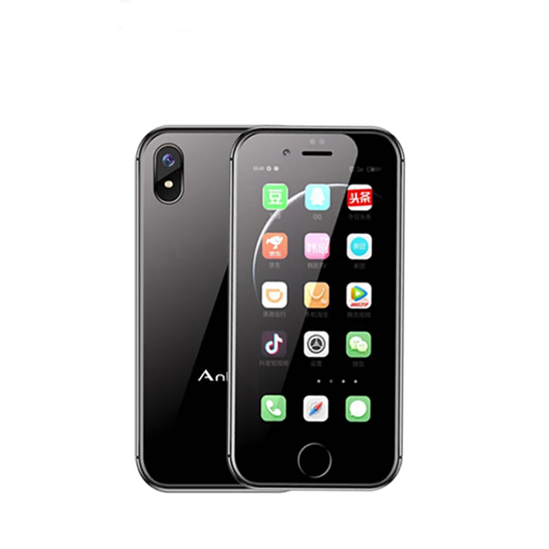 Anica I8 Мини-смартфон GSM WCDMA Android мобильный телефон 2," экран четырехъядерный 5.0MP Две сим-карты Google Play Store