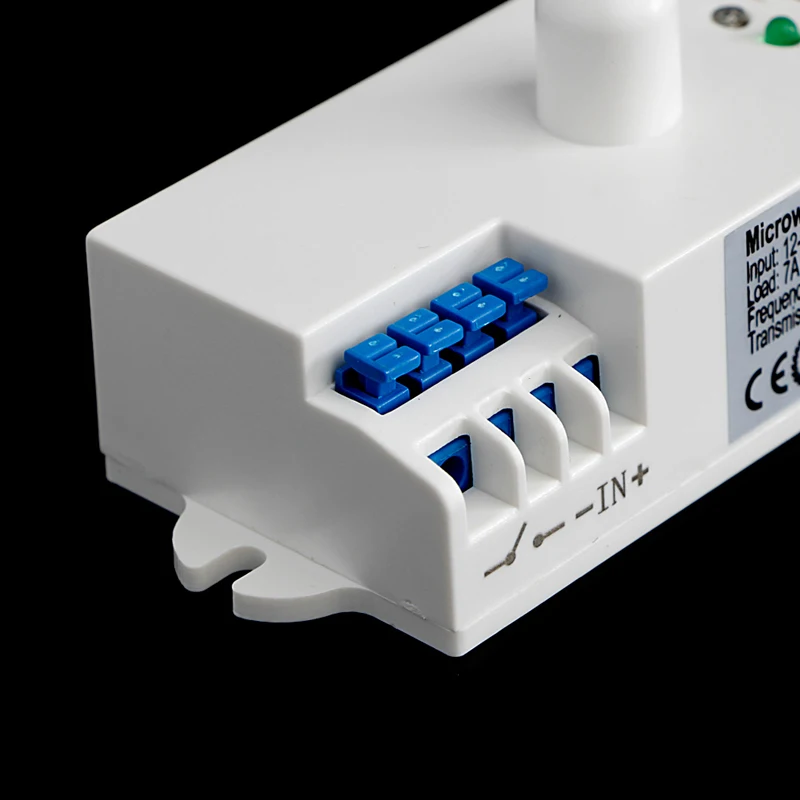 DC 12 V-24 V 5,8 GHz 7A микроволновый радар Датчик движения тела HF детектор светильник переключатель