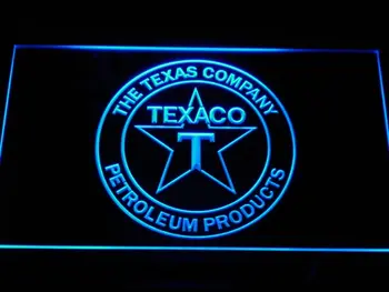 

d122 TEXACO PORCELAIN GAS PUMP Bar LED Neon Sign with On/Off Switch 20+ Colors 5 Sizes to choose