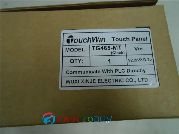 

NEW IN BOX HMI 4.3 Inch 480*272 64MB 1COM TG465-MT with programming Cable