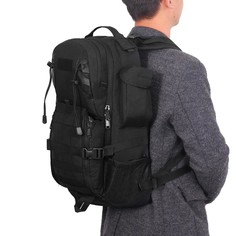 35L Outdoor Tatcical Molle Backpack Military Rucksack with Adjustable Strap Water Resistant Bag for Hiking Camping|rucksacks military|rucksack