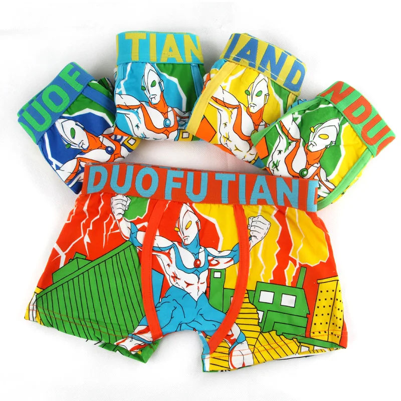 Buy 2016 New Ultraman Panties 5 Piece/box Kids Boys
