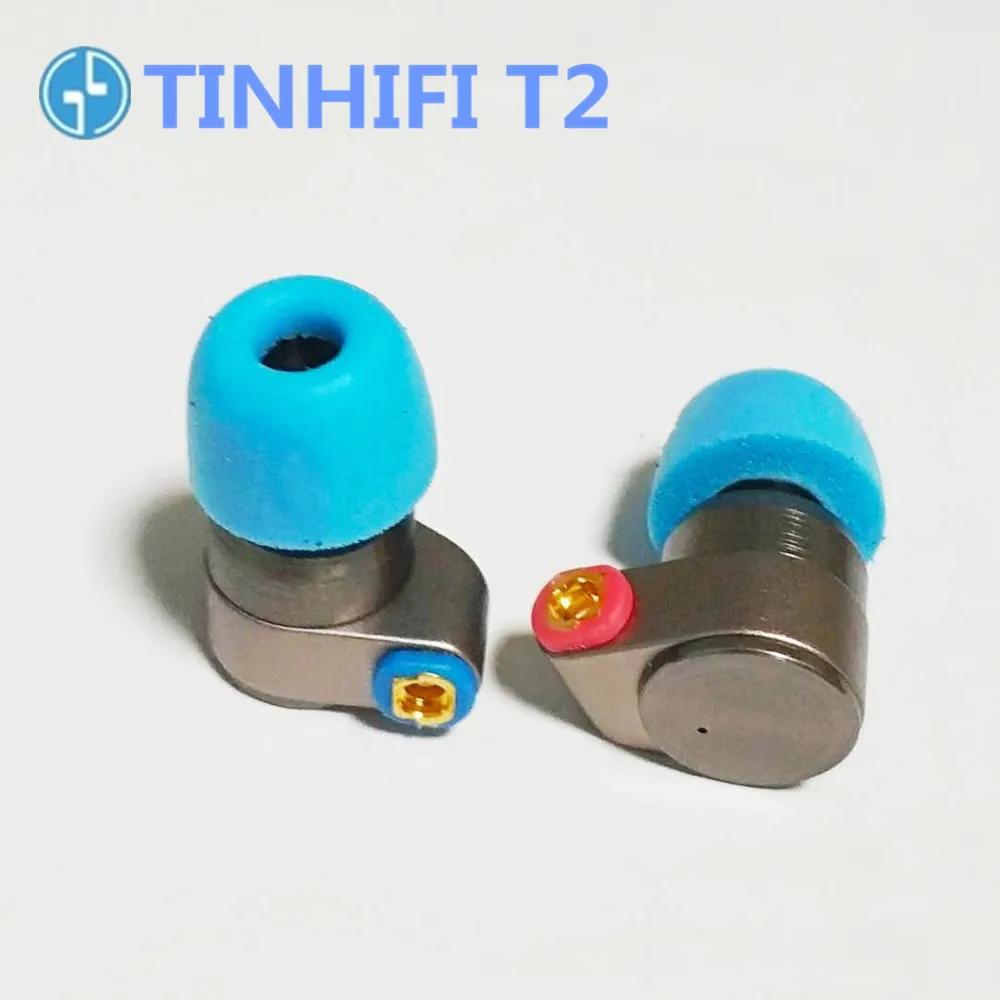 TINHIFI T2 наушники в ухо динамический привод HIFI бас наушники Металл 3,5 мм гарнитура со сменным кабелем Олово T3 T2 PRO P1 S2