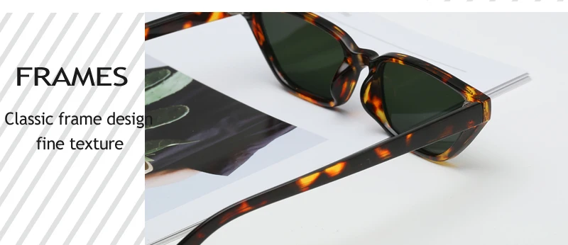 Ретро кошачий глаз солнцезащитные очки женские брендовые дизайнерские винтажные прямоугольные Солнцезащитные очки женские кошачий глаз плоский верх очки Оттенки UV400