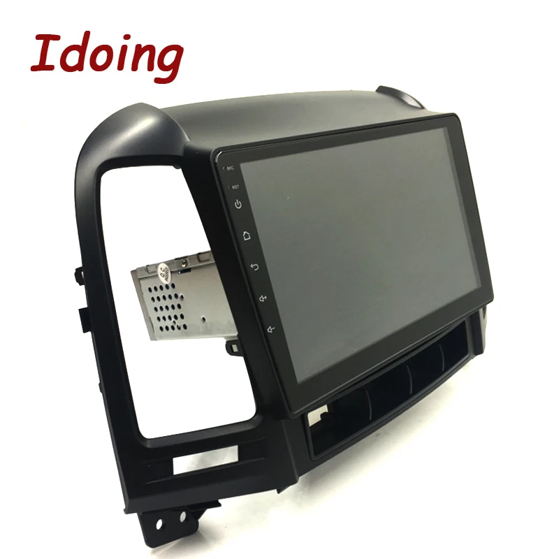 Flash Deal Idoing 9"2.5D IPS Car Android9.0 Radio Multimedia Player For Hyundai Santa Fe 2 2006-2012 GPS Navigation PX5 4G+64G Octa Core 3