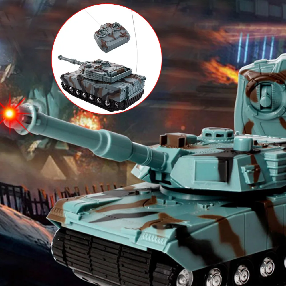 New Electric Model Remote Control Tank Toys four way remote control tank Gift to Children