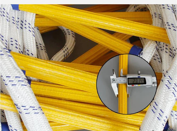 5M Fire Escape Ladder Rescue Rope Emergency Work Safety Response Fire Rescue Self-rescue Rock Climbing Escape Tree (8)