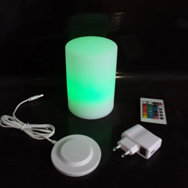 

2018 Hot Sale 16 Colors Changeable LEDTable Lamp Decorative Lighting SK-LF50 (D10*H15cm) For Event & Party Supplies 50pcs/Lot
