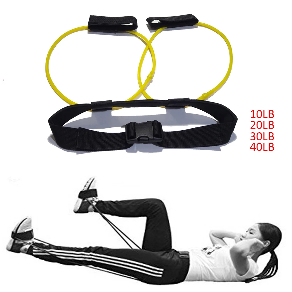 

Fitness Women Booty Butt Band Resistance Bands Adjustable Waist Belt Pedal Exerciser for Glutes Muscle Workout