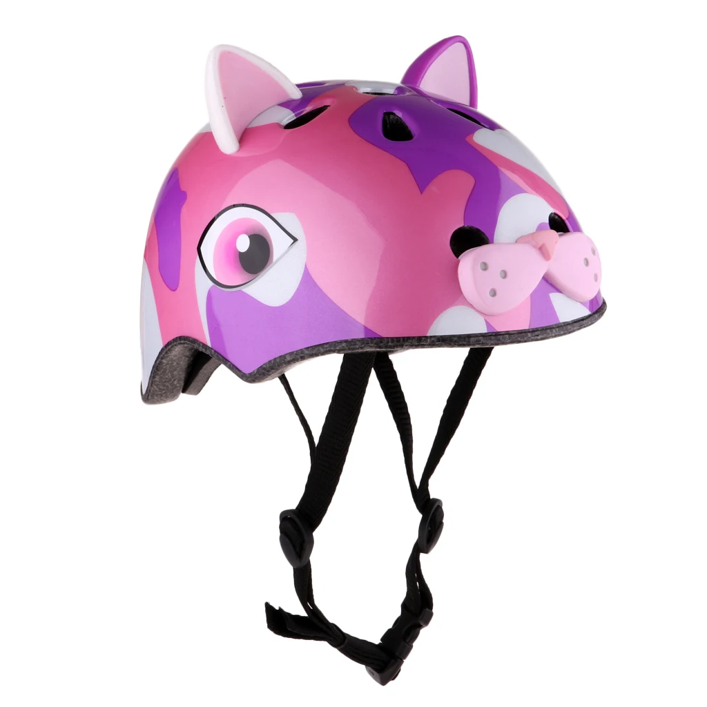 Kids Adjustable Bike Helmet EPS and PC Material Cycling Skating Scooter Helmet for Safety Head Gear Protection