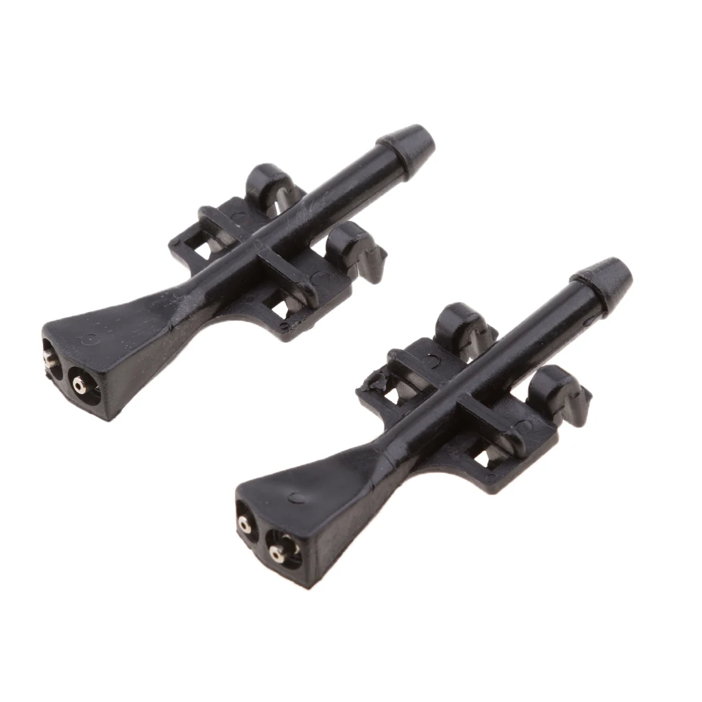 

1 Pair Car Auto Windshield Washer Wiper Water Spray Nozzle High Performance Auto Replacement Parts Toberas del limpiaparabrisas