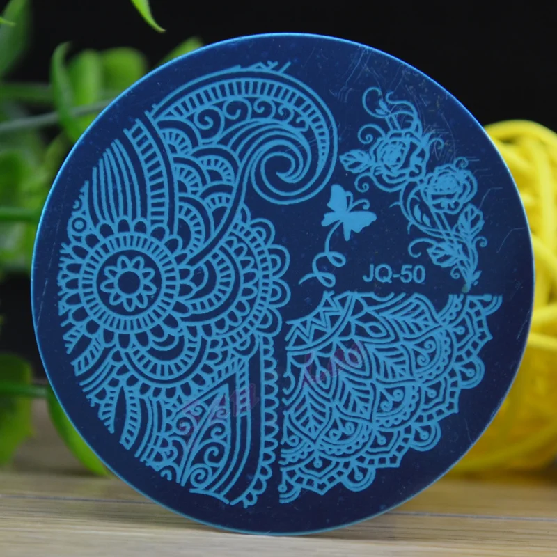 10-Nail-Plates-1-Stamper-1-Scraper-JQ-Optional-Nail-Art-Image-Stamp-Stamping-Plates-Manicure
