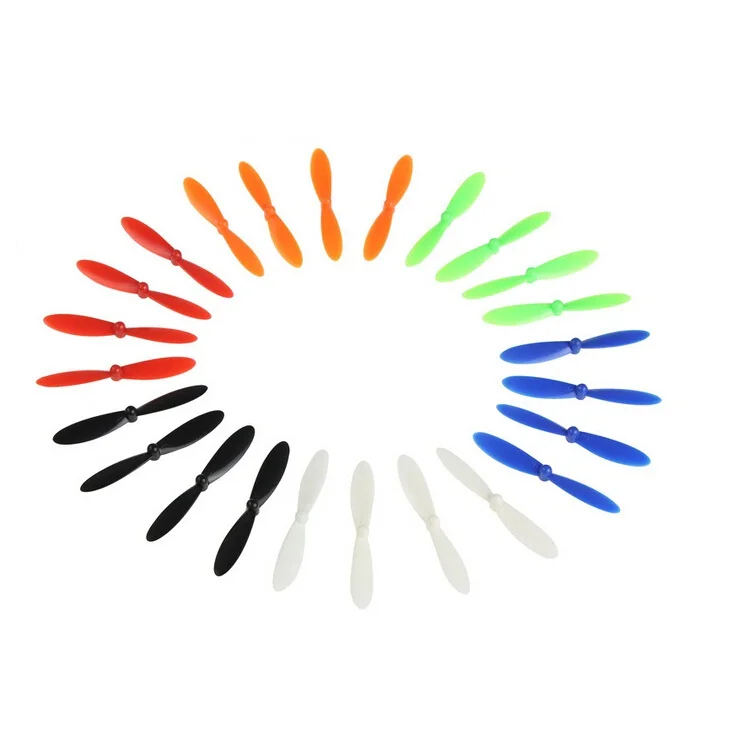 

1lot=6Colors*4=24PCS Hubsan Propellers hubsan x4 H107L H107C H107D RC Quadcopter Rc Spare Part Parts Accessory Accessories