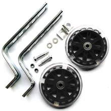 Bicycle Auxiliary Wheels Silent 12-20 Inchces Universal Cycling Children Learning With Light Parts Bike Safety Support Balance