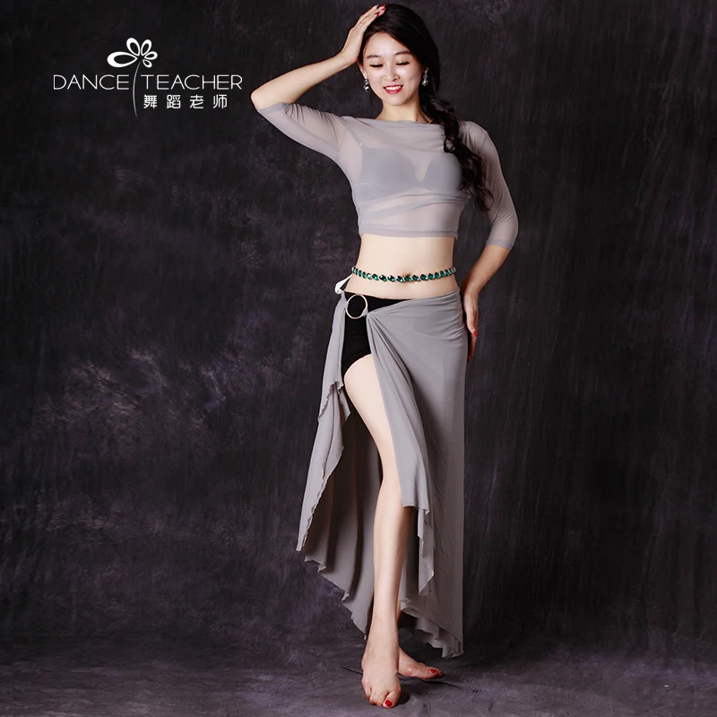 top skirt underpants Танец живота восточные алмазные юбки с вышивкой платье лиф костюм для восточных танцев танцевальный Пояс для танца живота набор 2415 - Цвет: top skirt underpants