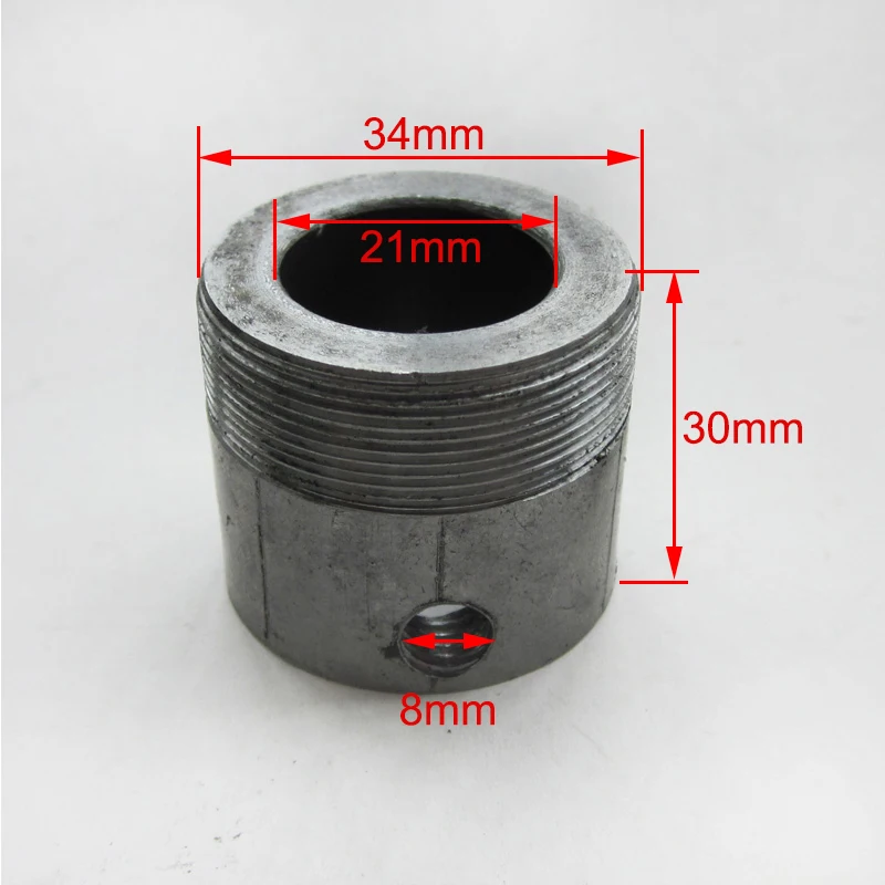 Freewheel Adapter Inner Diameter 21mm for Tricycle No Teeth Flywheel Connector 34mm Thread | Спорт и развлечения