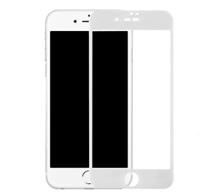 

FEBIDEA Tempered Glass Screen ProtectorFor iphone 7 Plus For iPhone 8 Plus X 3D Full Coverage with Carbon Fiber Unbreakable Edge