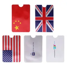 1 шт. Анти RFID кошелек Блокировка ридер замок банк держатель для карт ID карты Чехол Защита