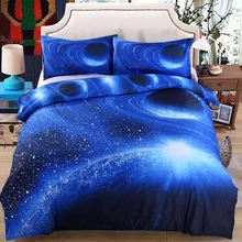 Set ložního povlečení Galaxy se dvěma polštáři