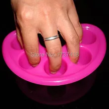 Ногтей Инструменты Наборы комплекты Nail art Уход пластиковое покрытие чаши для мытья замачивания палец удалите Ложные ногтей