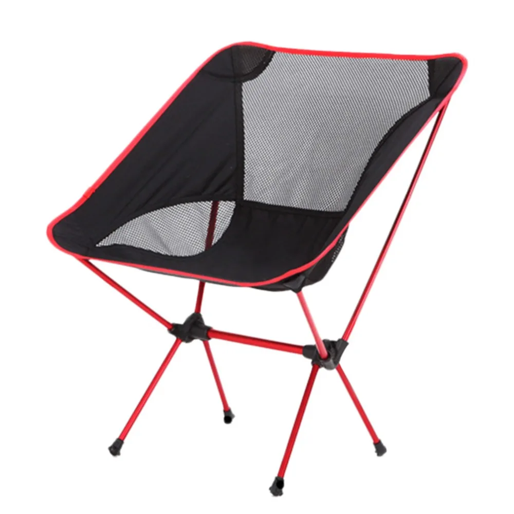 WFGOGO Ultralight Foldable Camp Chair,Backpacking Camping Fishing Motorcycling Outdoor Events Chairs with Adjustable Height