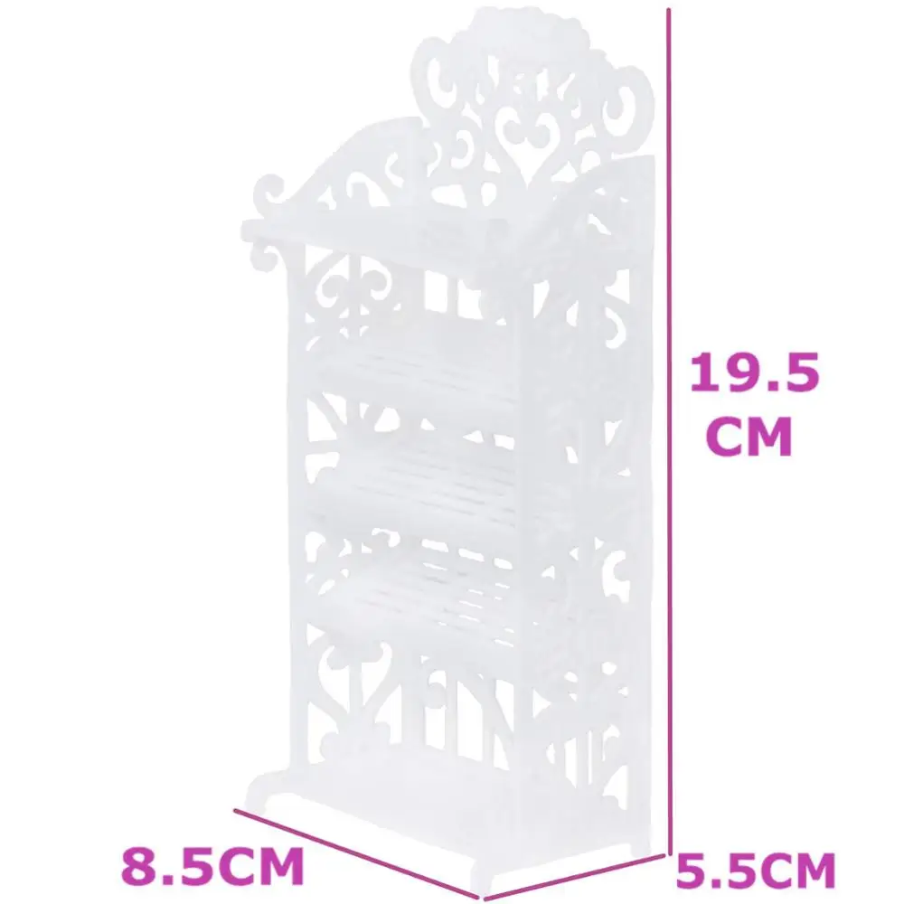 1 компл. Белая обувная полка пластиковая обувная полка мебель DIY аксессуары для куклы Барби игровой домик для маленьких девочек детские игрушки DIY