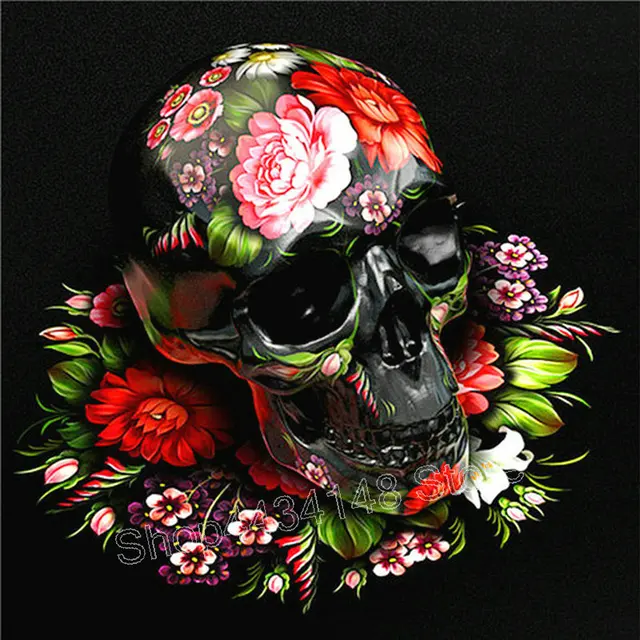 New DIY 5D Diamond Painting Crystal Skull Icon 3D Full Square / Round