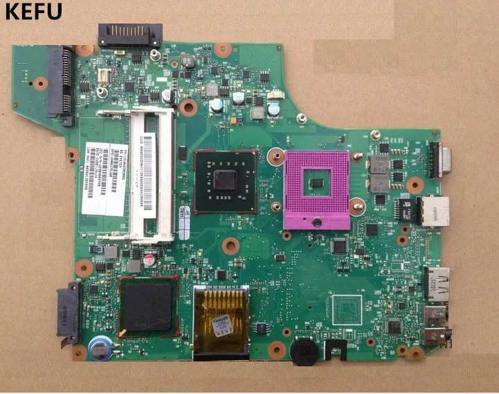Kefu материнская плата для ноутбука Toshiba L510 V000175090 6050A2303001-MB-A03 GM45 PGA478 DDR2 полностью протестирована