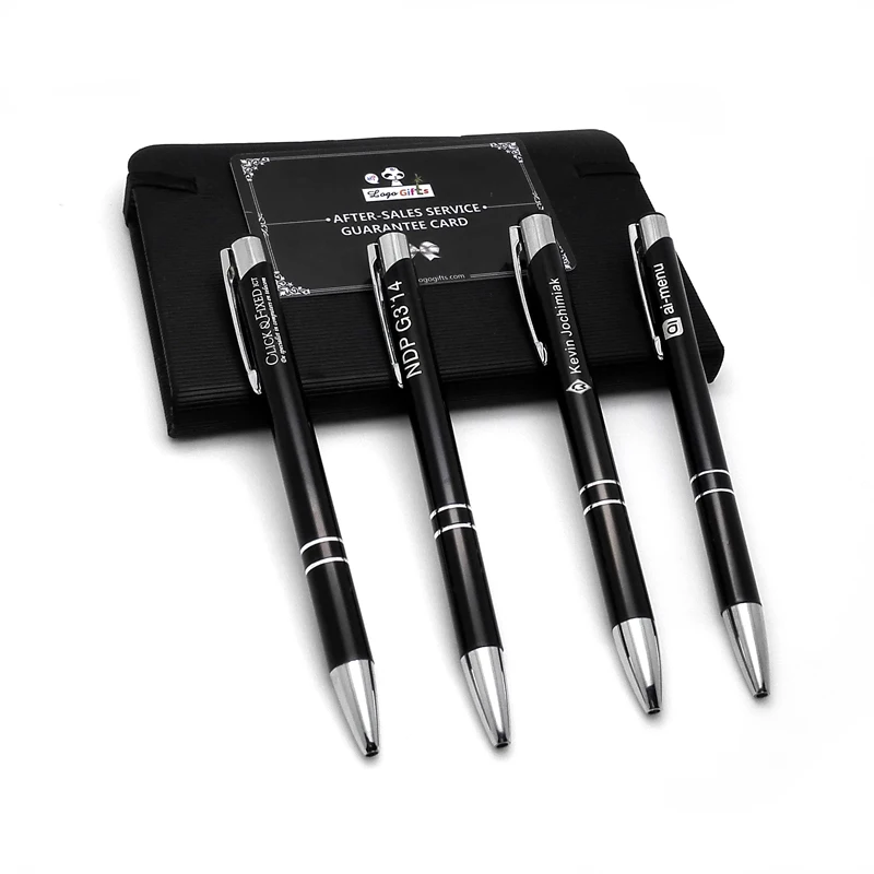 

Customized party event gift pen and wedding shower giveaways custom with your logo text and design free by laser