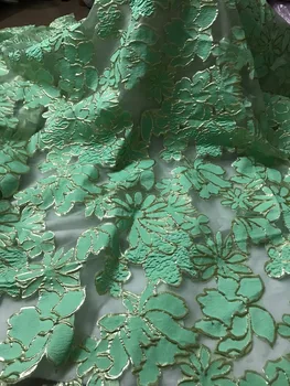 

top quality Sat-10773 french lace fabric african lace fabric with embroidery mesh tulle fabric